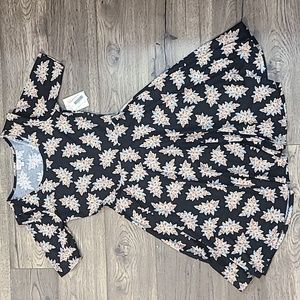 Floral LuLaRoe Nicole Dress